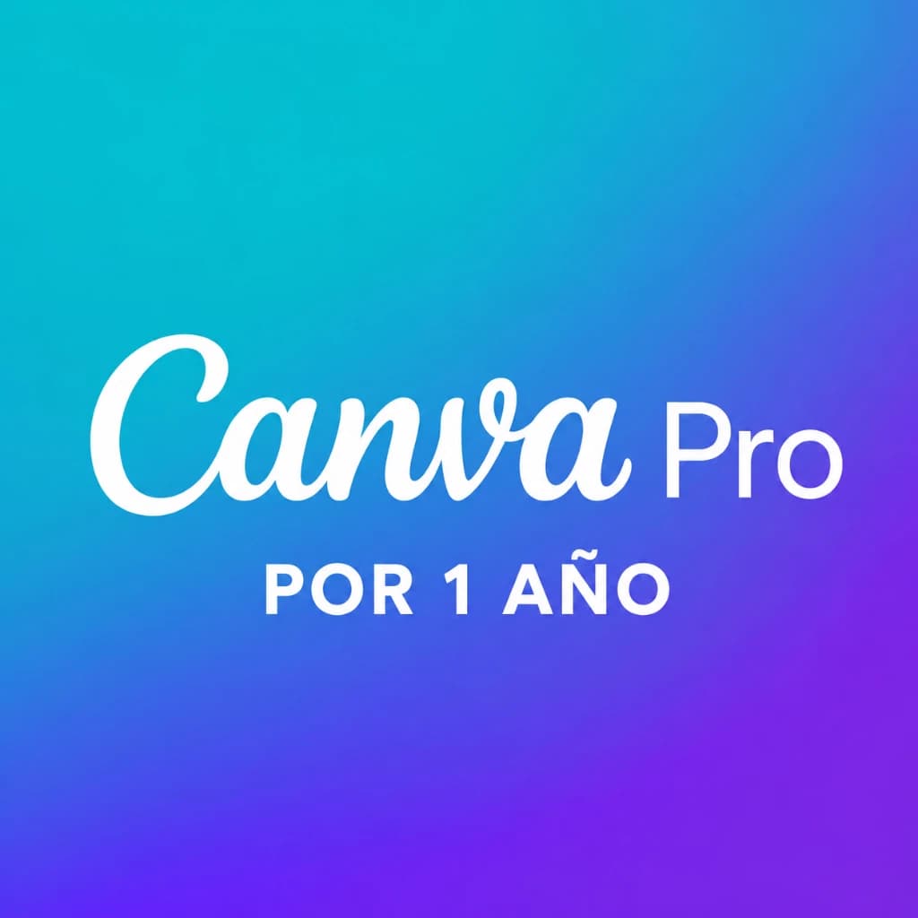 Canva Pro 1 Año