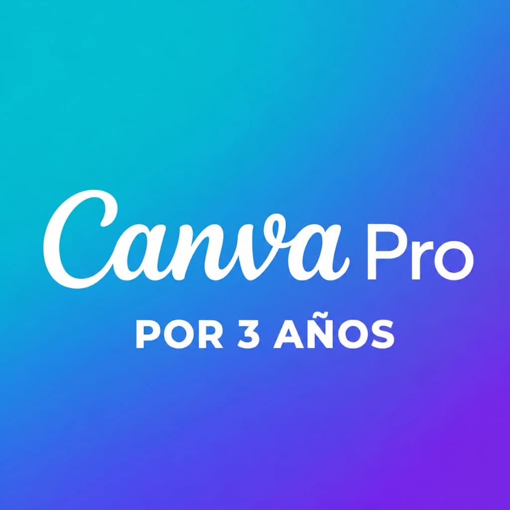 Canva Pro 3 Años