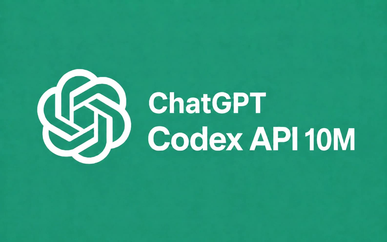 Codex API 1 Día · 10M tokens