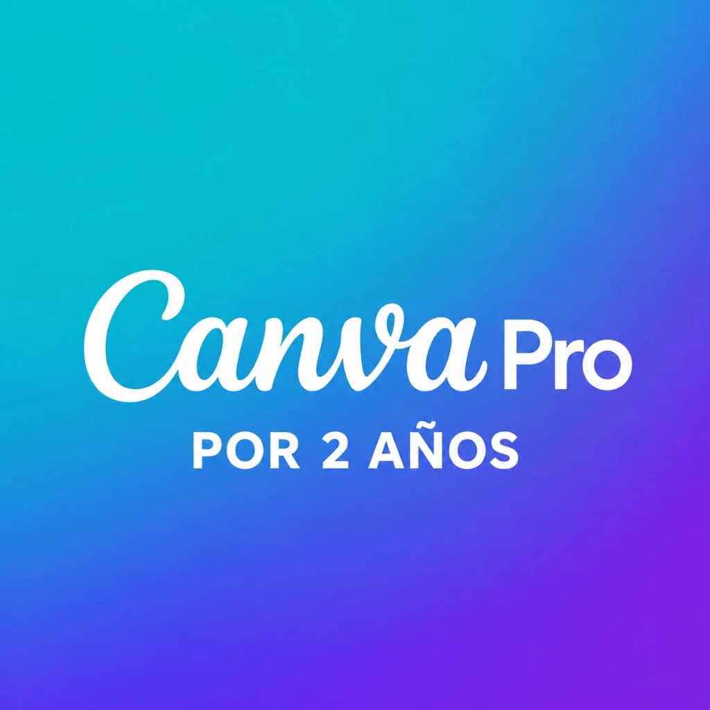 Canva Pro 2 Años